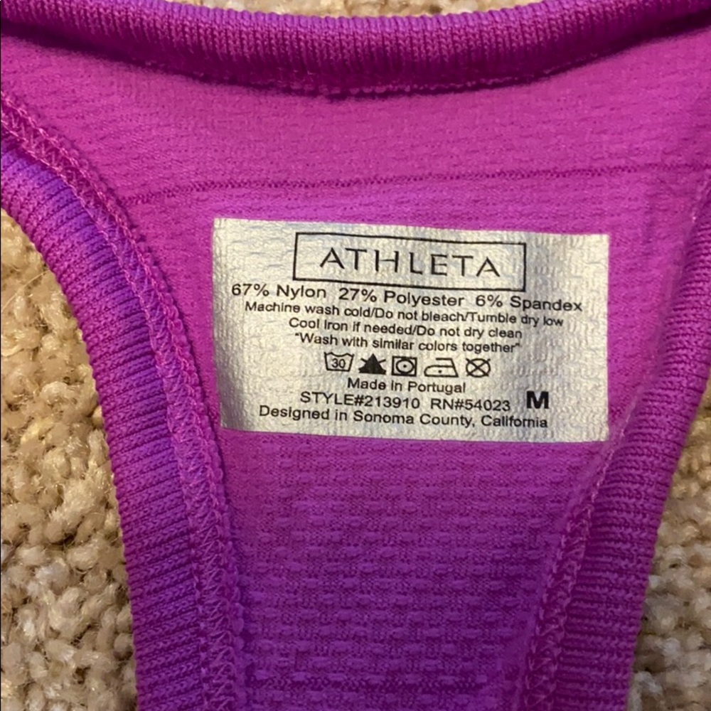 Athleta Fast Track Racerback Tank - Picture 2 of 3